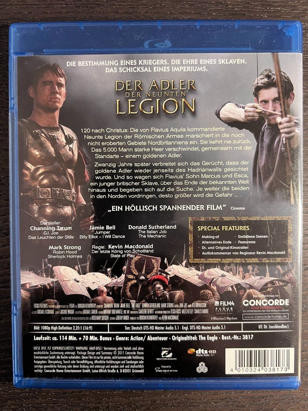 Alle DVDs: Der Adler der neunten Legion – Gebraucht aus Zürich von Blu-ray_ZH 1