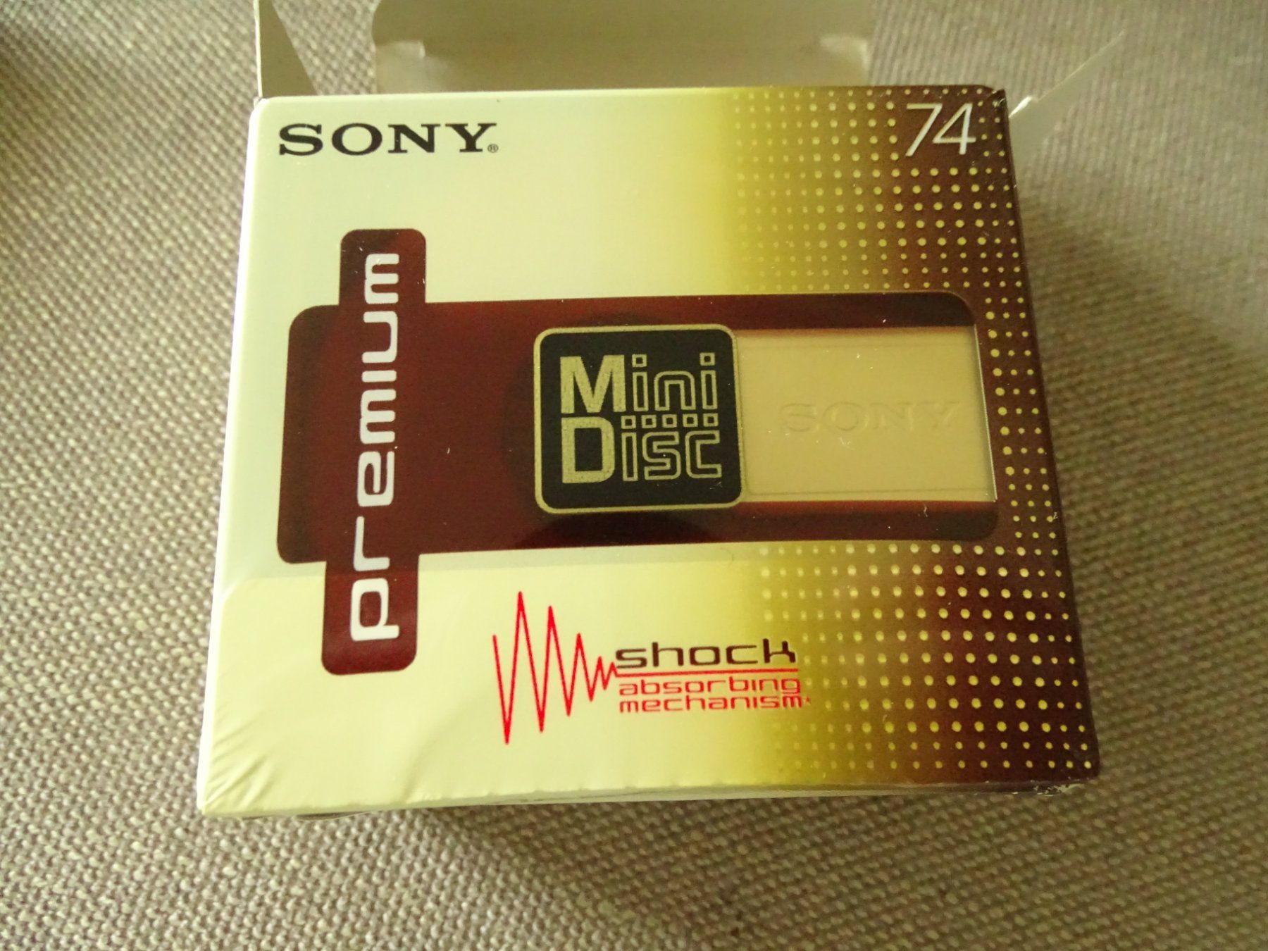Sony Minidisc: 5 Stück minidisc Sony 74  NOS – Nuovo e nell'imballaggio originale da Hirzel venduto da Musicman03 2