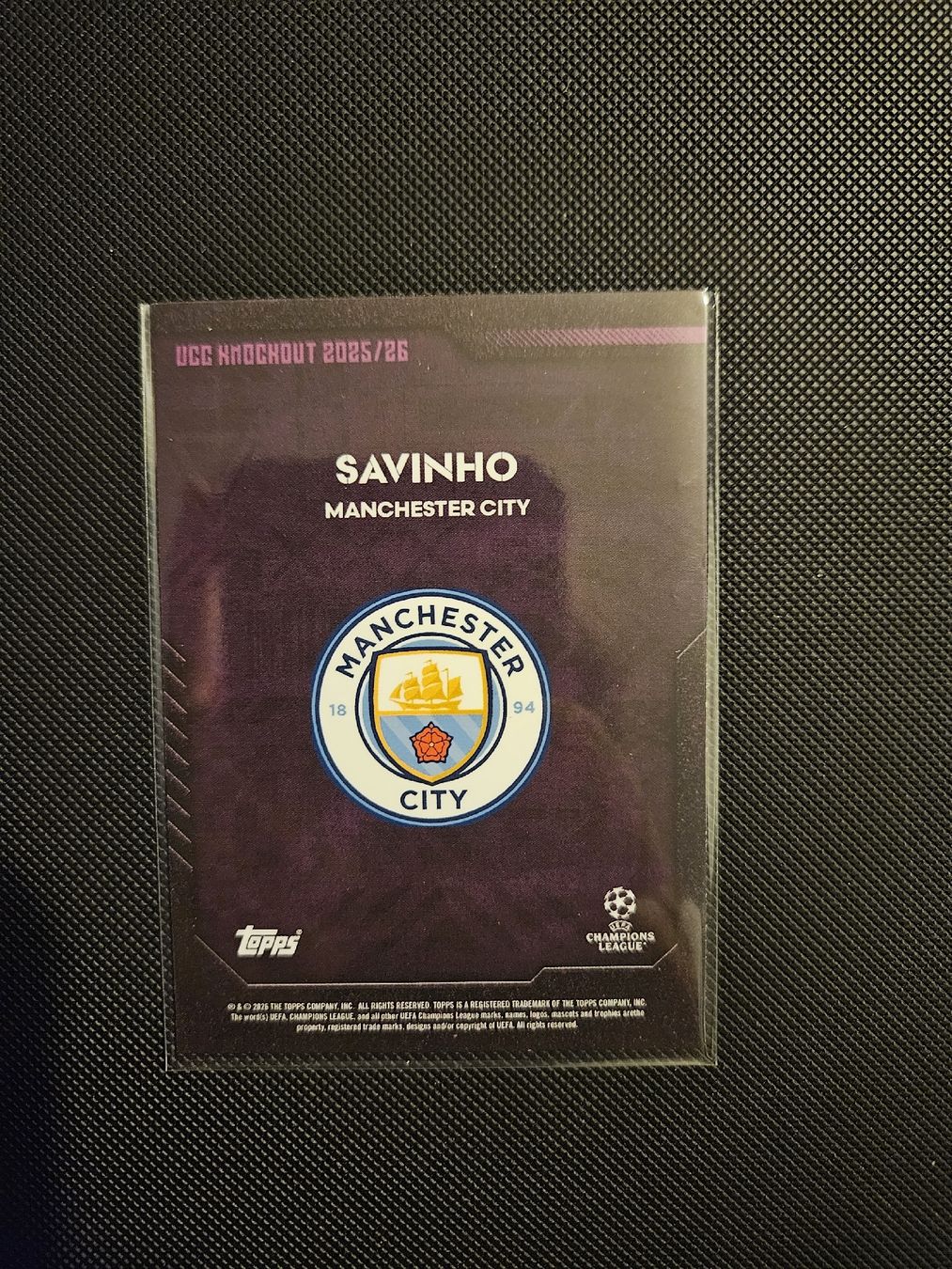 Topps Carte collezionabili: Savinho Topps Knockout 06/50 – Nuovo (secondo la descrizione) da Rudolfstetten venduto da KingArabi 2