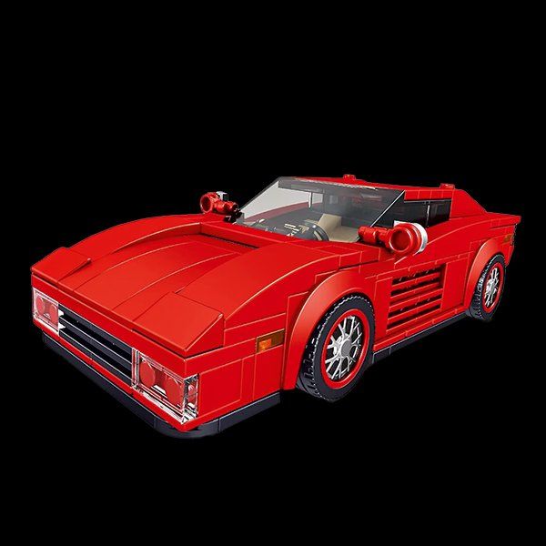 Mould King Kit di costruzioni: Mould King: Sportwagen Testarossa / 27012 – Nuovo e nell'imballaggio originale da Meisterschwanden venduto da Bigi1 1