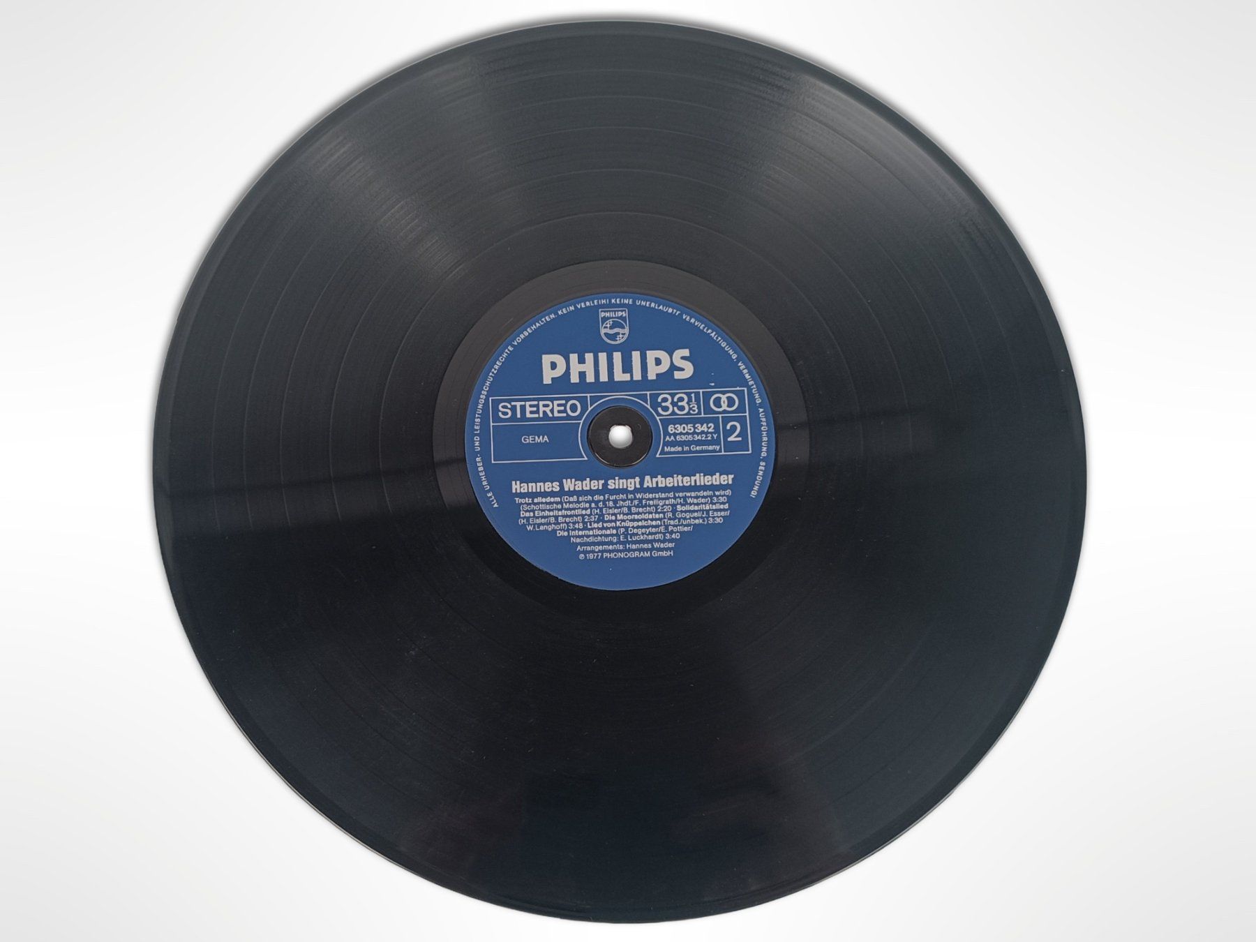 Dischi in vinile: Vinyl Hannes Wader - singt Arbeiterlieder – Usato da Suhr venduto da Restwert_Suhr 5