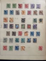 Alte Briefmarken Sammlung Dänemark, Raritäten ab 1913