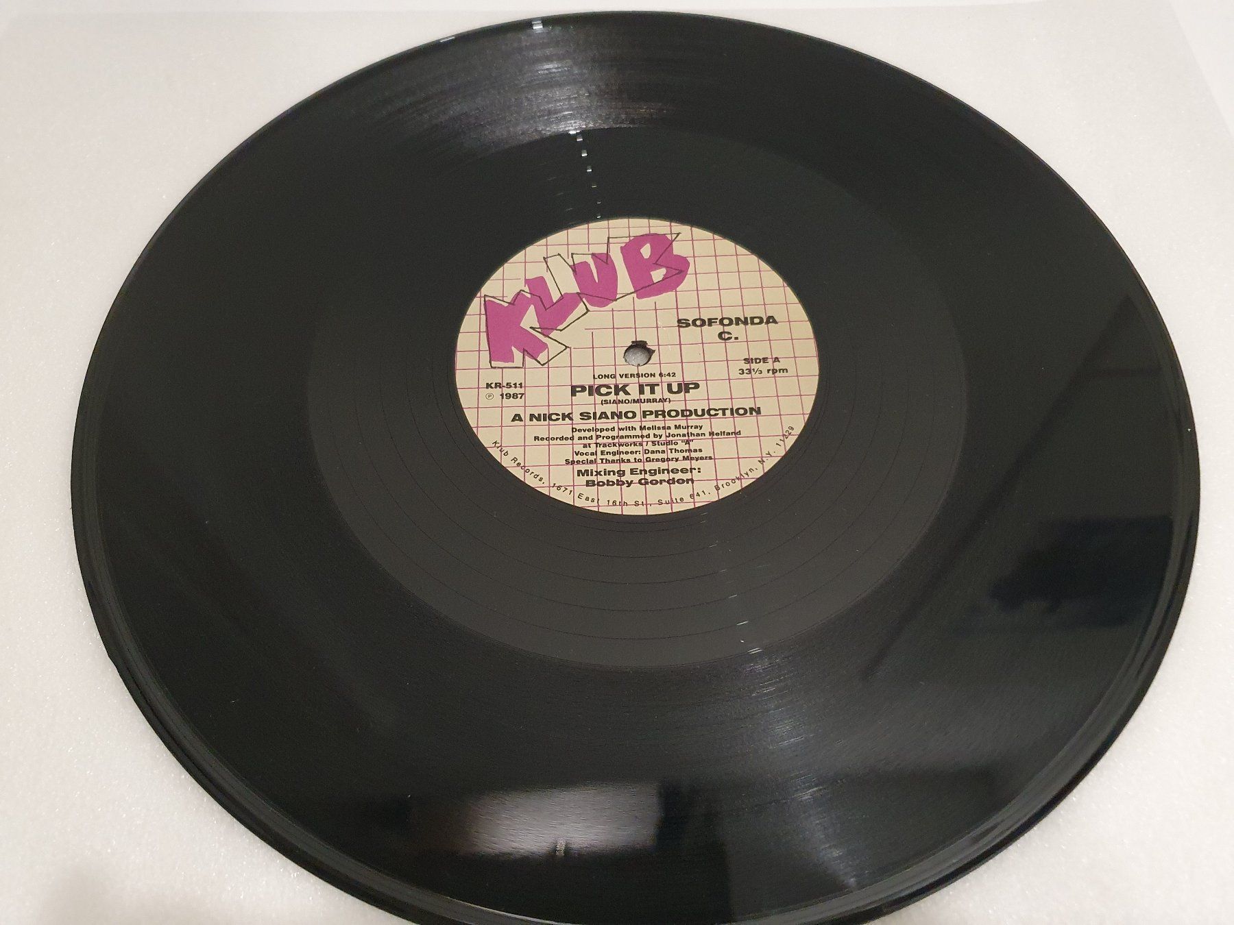 Schallplatten: Sofonda C. – Pick It Up (House) – Gebraucht aus Uster von Vinyl-Leidenschaft 1