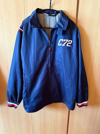 Veste de survêtement bleu marine Nike C72 vintage