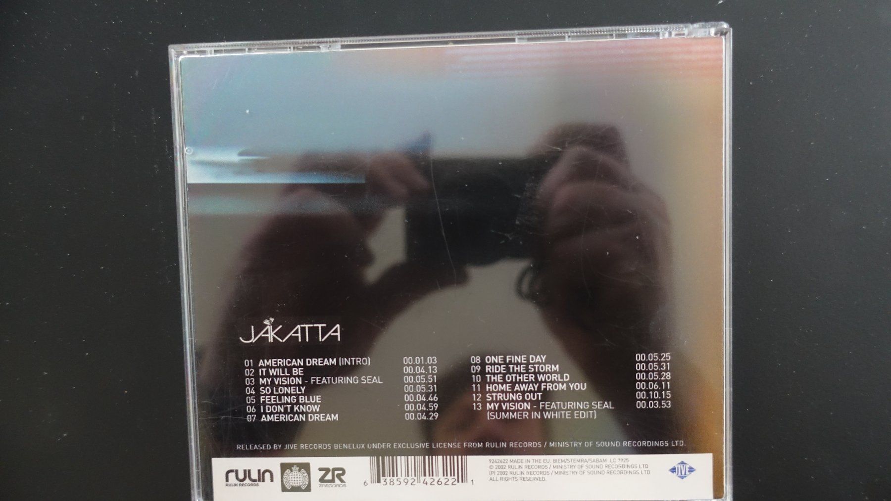CD: CD - Jakatta - VISIONS – Usato da Schwyz venduto da Burnsdesign 1