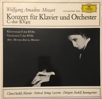 Mozart – Klavierkonzert C-dur KV 415  (LP, Clara Haskil)