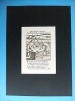 2 Original Druck der Papier-Färber + Buchdrucker