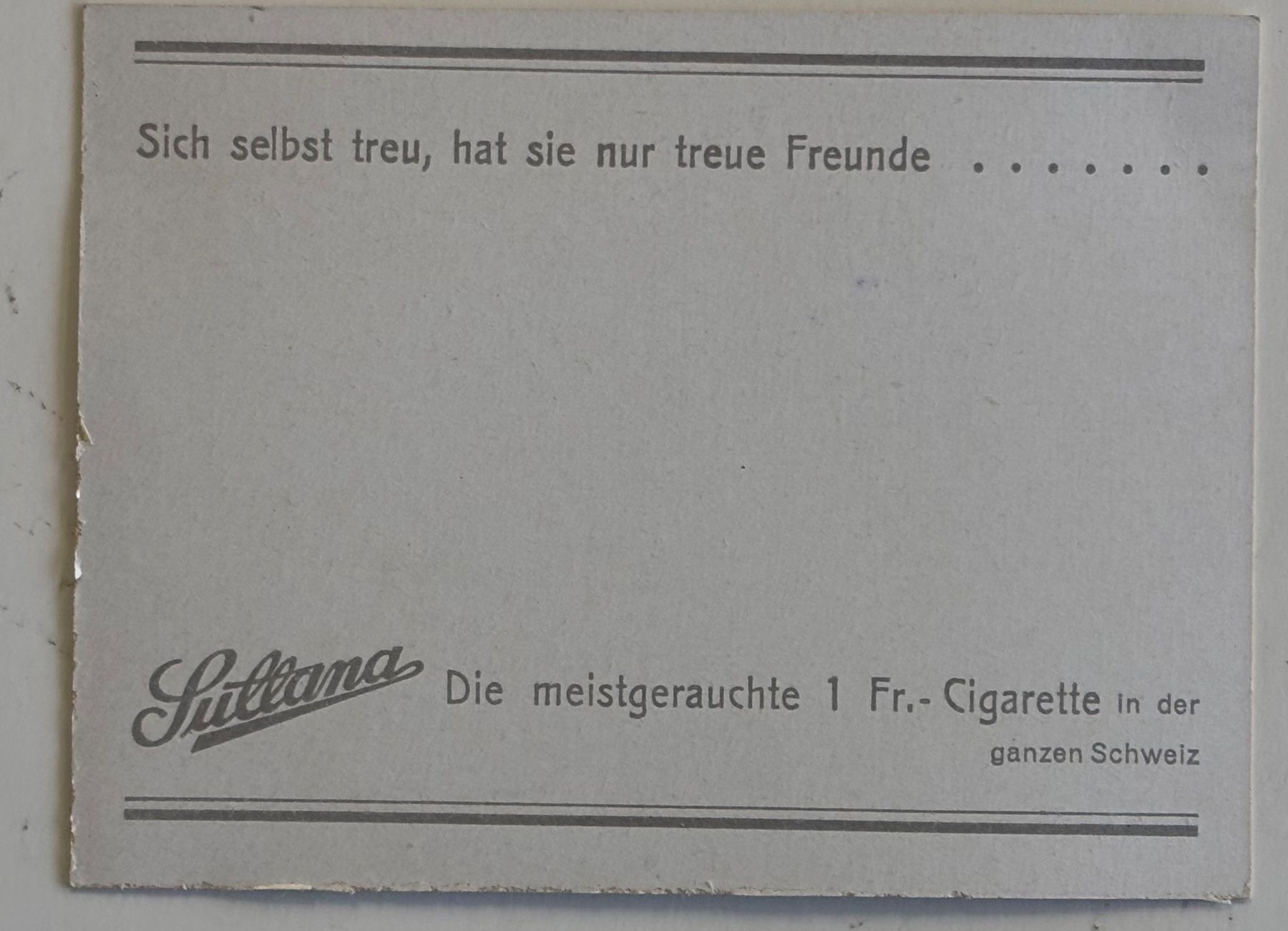 Ansichtskarten: Sultana Zigarettenbild - Ascona, Ticino, Tessin – Gebraucht aus Frauenfeld von Merk52 1