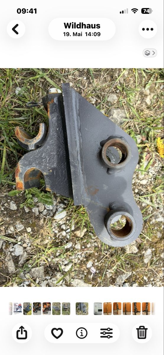Escavatori: Schnellwechsel für Minibagger – Usato da Wildhaus venduto da Schafberg