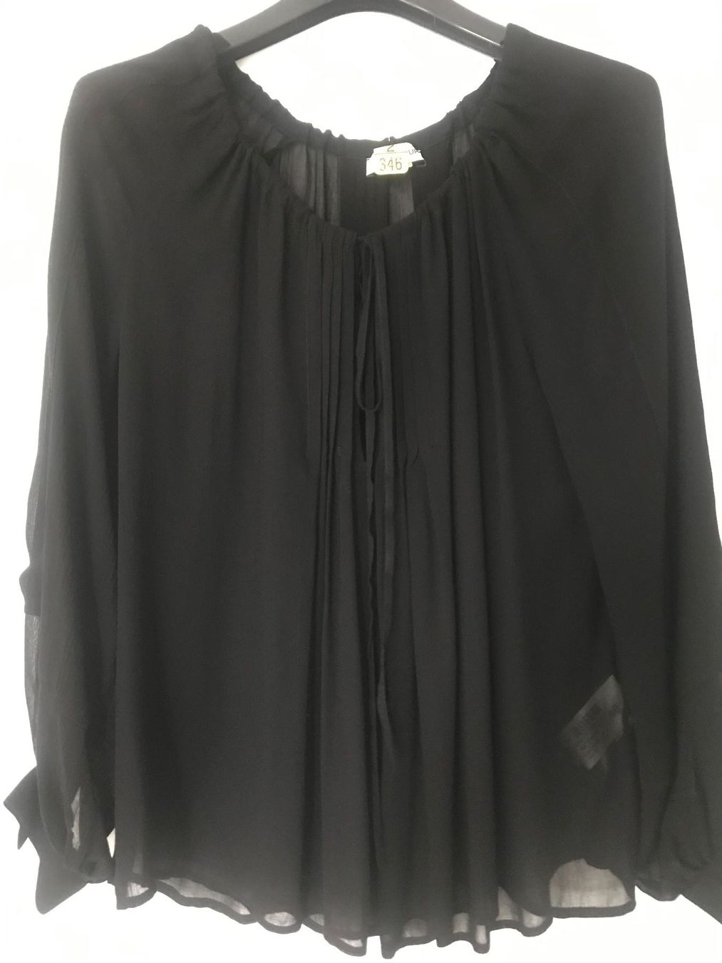 Camicette: Bluse Dondup, schwarz, Gr. IT 40 – Usato da Kilchberg venduto da boudoir076