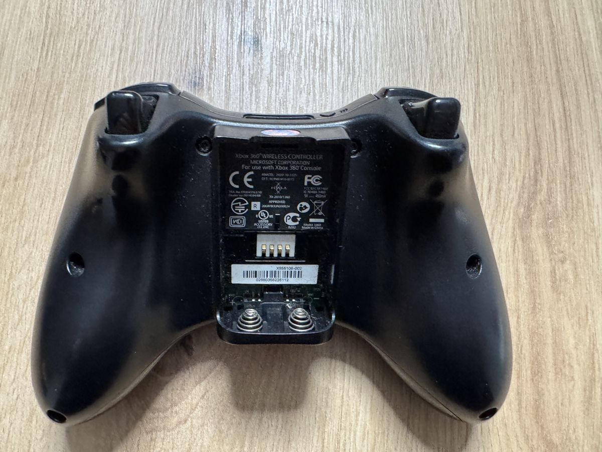Microsoft Controller: Original Microsoft Xbox 360 Wireless Controller schwarz – Difettoso da Biberist venduto da etesummer 4