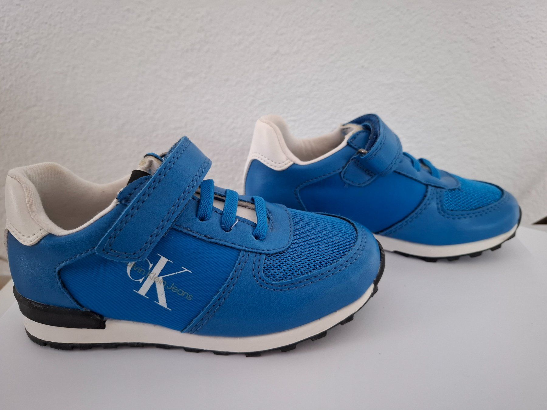Calvin Klein Scarpe da uomo: Calvin Klein, Sneaker, royalblau, Gr. 27, neu – Nuovo (secondo la descrizione) da Dornach venduto da shoe-lina 3
