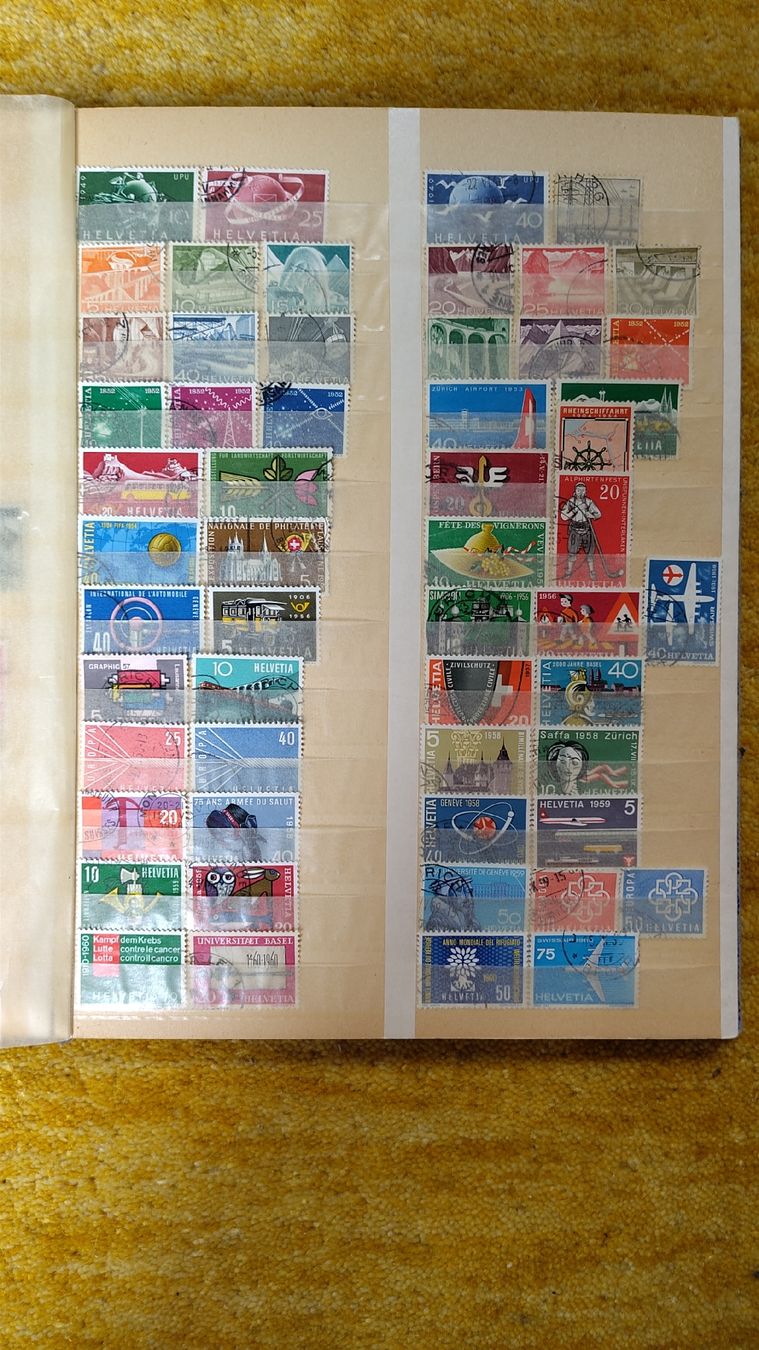 Album: RIESIGE BRIEFMARKEN-SAMMLUNG CH! 1900-er bis 2000-er – Usato da Bolligen venduto da PhilHan 2