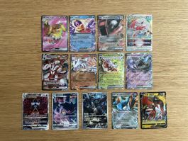 Pokémon-Karten (englisch/deutsche und japanische Karten)