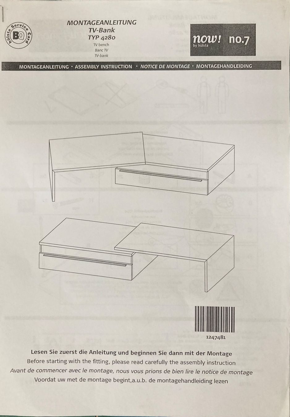 Hülsta Mobili TV: Meuble TV / lowboard Huelsta – Usato da Sion venduto da Artoplano 3