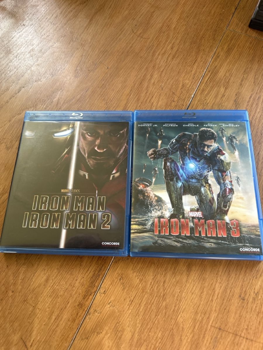 Tutti i DVDs: Iron man 1-3 Bluray – Usato da Benken ZH venduto da Audi-erich