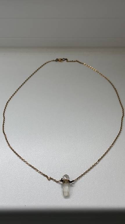 Catenine: Halskette mit Lemurian Seed Quartz – Nuovo (secondo la descrizione) da Baden venduto da Chrisenft 1