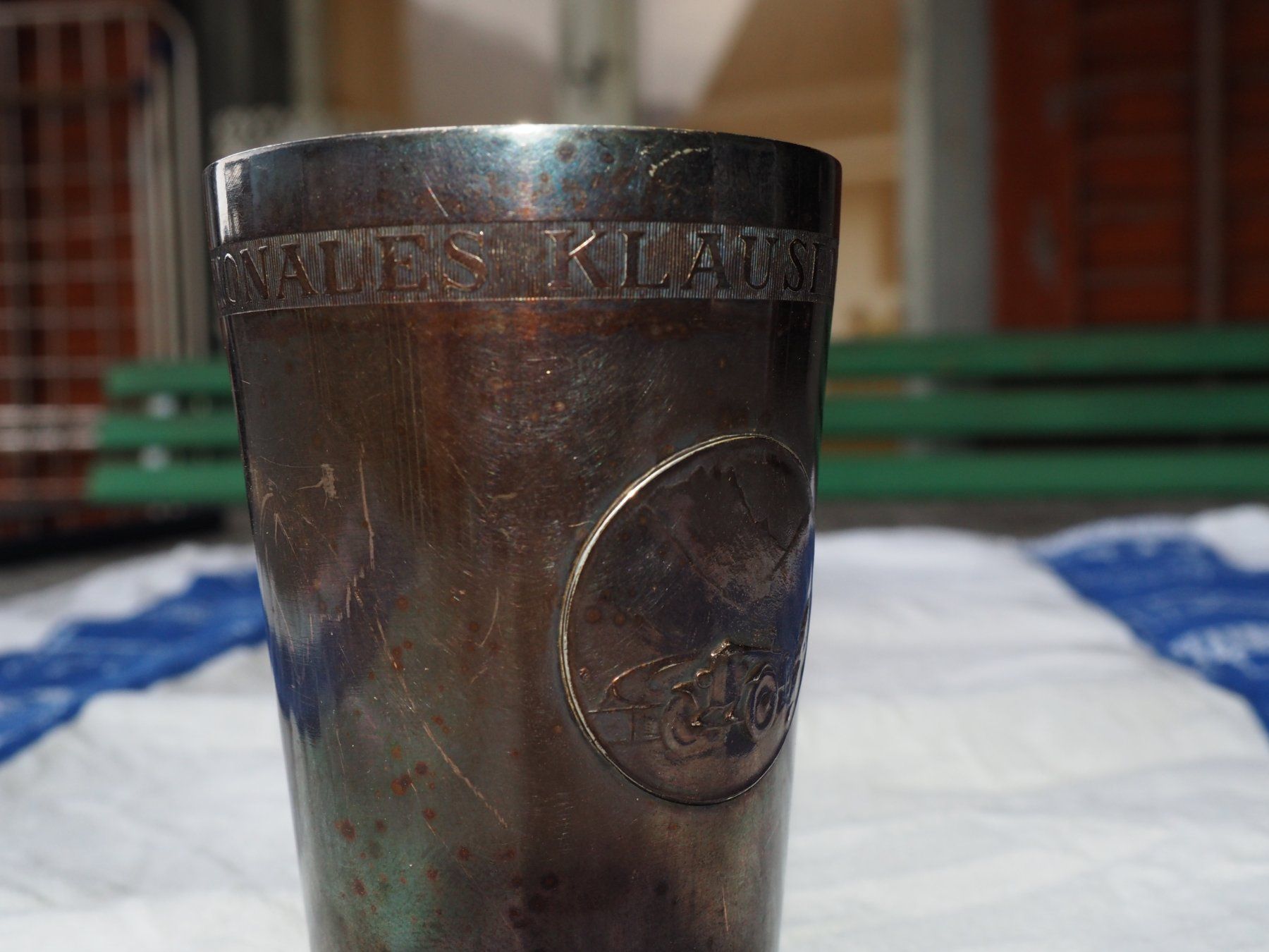 Sonstiges zum Sammeln & Seltenes: Pokal, Klausenrennen 1926 // SILBER // – Gebraucht aus Schänis von Lobelie1 1