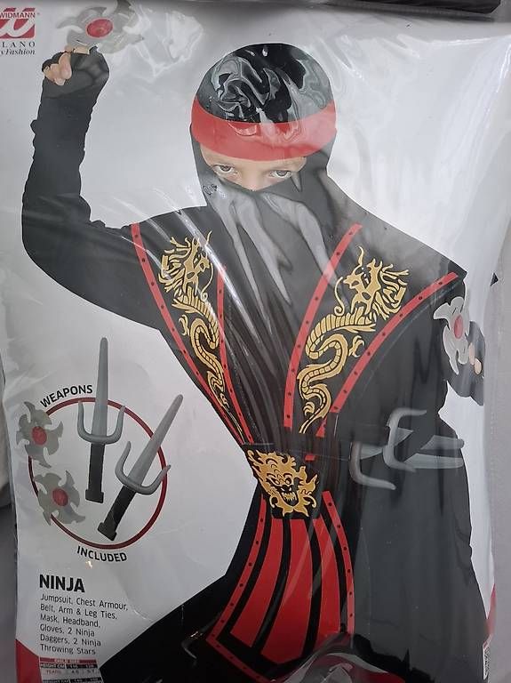 Kostüme: Ninja Kostüm Gr.140 – Gebraucht aus Zug von A9A 1