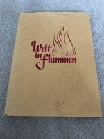 Welt in Flammen. Buch. Beige. Gebraucht.