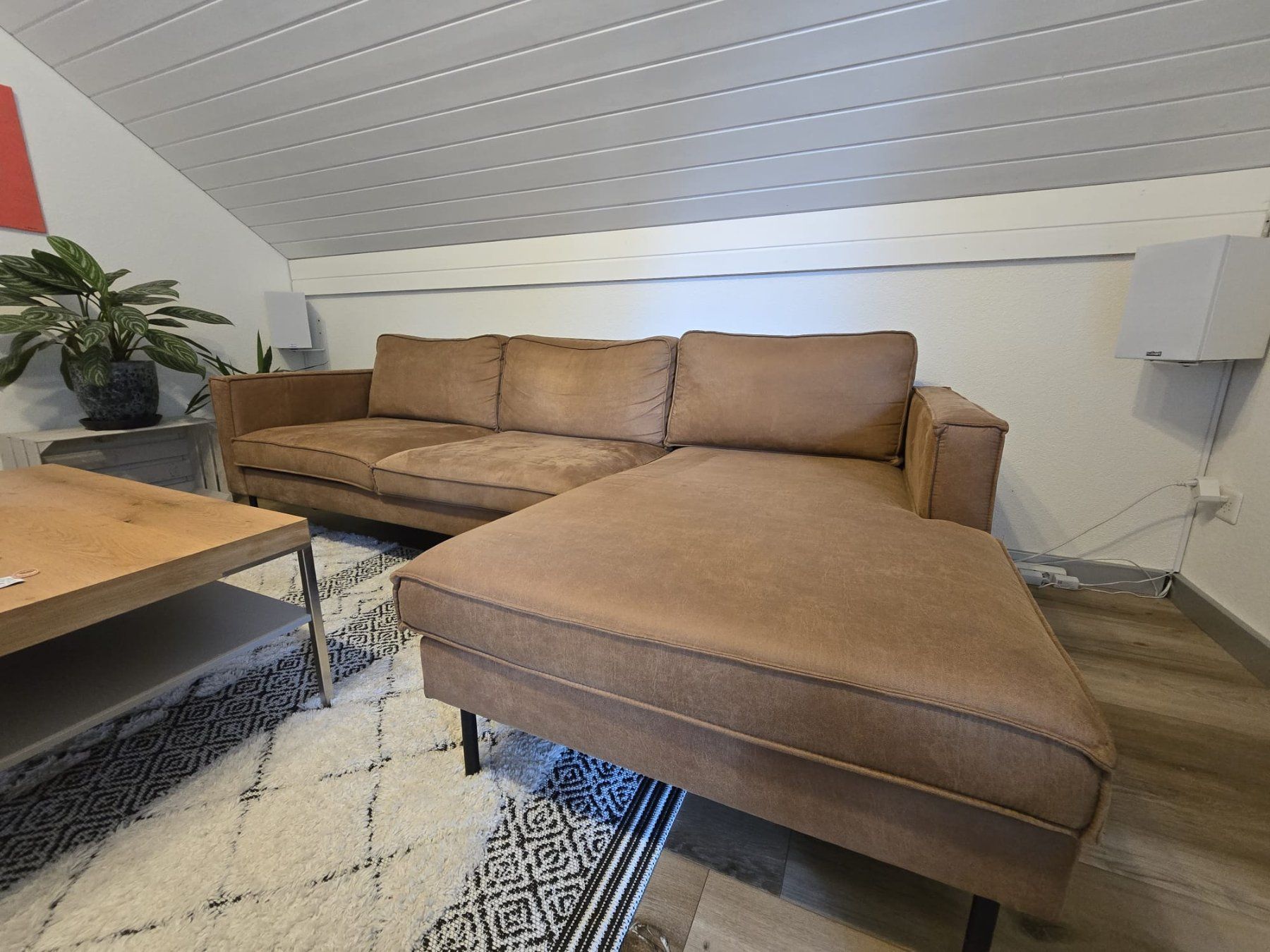 Sofas: Braunes Sofa – D'occasion à Felben-Wellhausen par ABJST 2