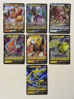 Pokémon V Karten Bundle – 7 Original V-Karten Englisch