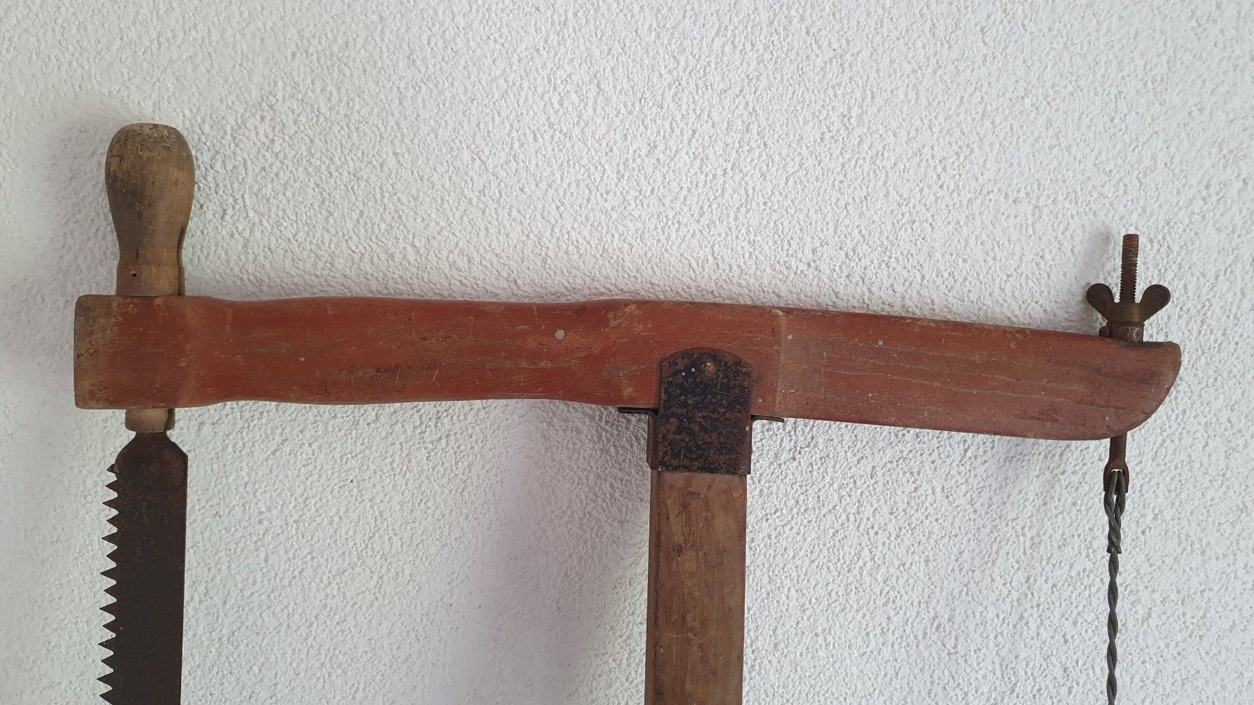 Seghe: alte Holzsäge / Spannsäge – Usato da Giswil venduto da online-Brockenhaus 1