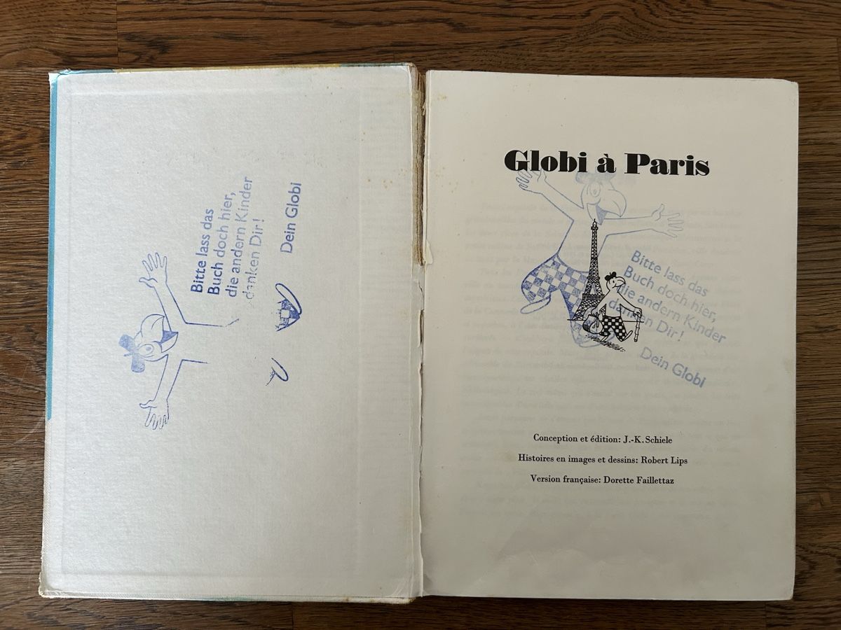 Fumetti: Globli a Paris Buch 2. Auflage 1976    – Usato da Wolhusen venduto da eve_m6cg 1