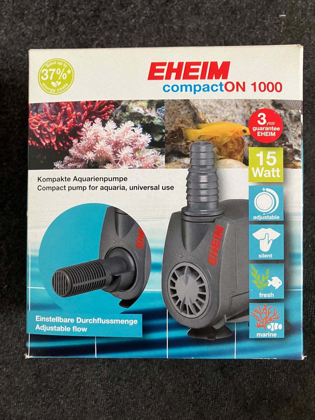 Pompe & Parti di ricambio: Aquarium Wasserpumpe – Nuovo e nell'imballaggio originale da Schaffhausen venduto da dia_rl66