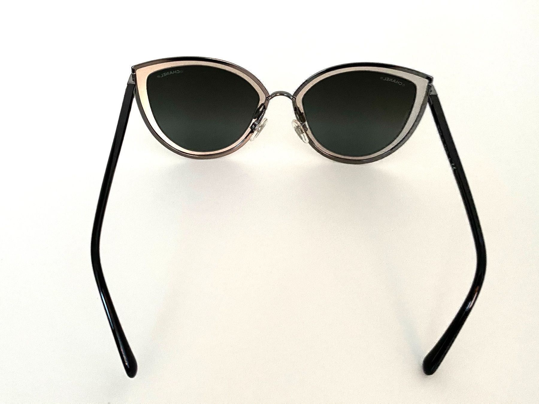 Chanel Occhiali & Lenti: CHANEL Sonnenbrille, silber, NEU – Nuovo (secondo la descrizione) da Bergdietikon venduto da pinkerton13 6