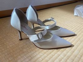 Brautschuhe (Gr. 38, 1x getragen)