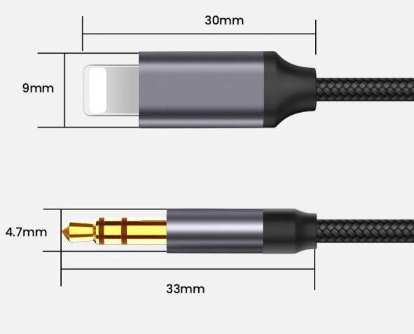 Cavi: iPhone 3,5-mm-Klinken-Aux-Kabel – Nuovo e nell'imballaggio originale da Unterägeri venduto da RmOnline 7