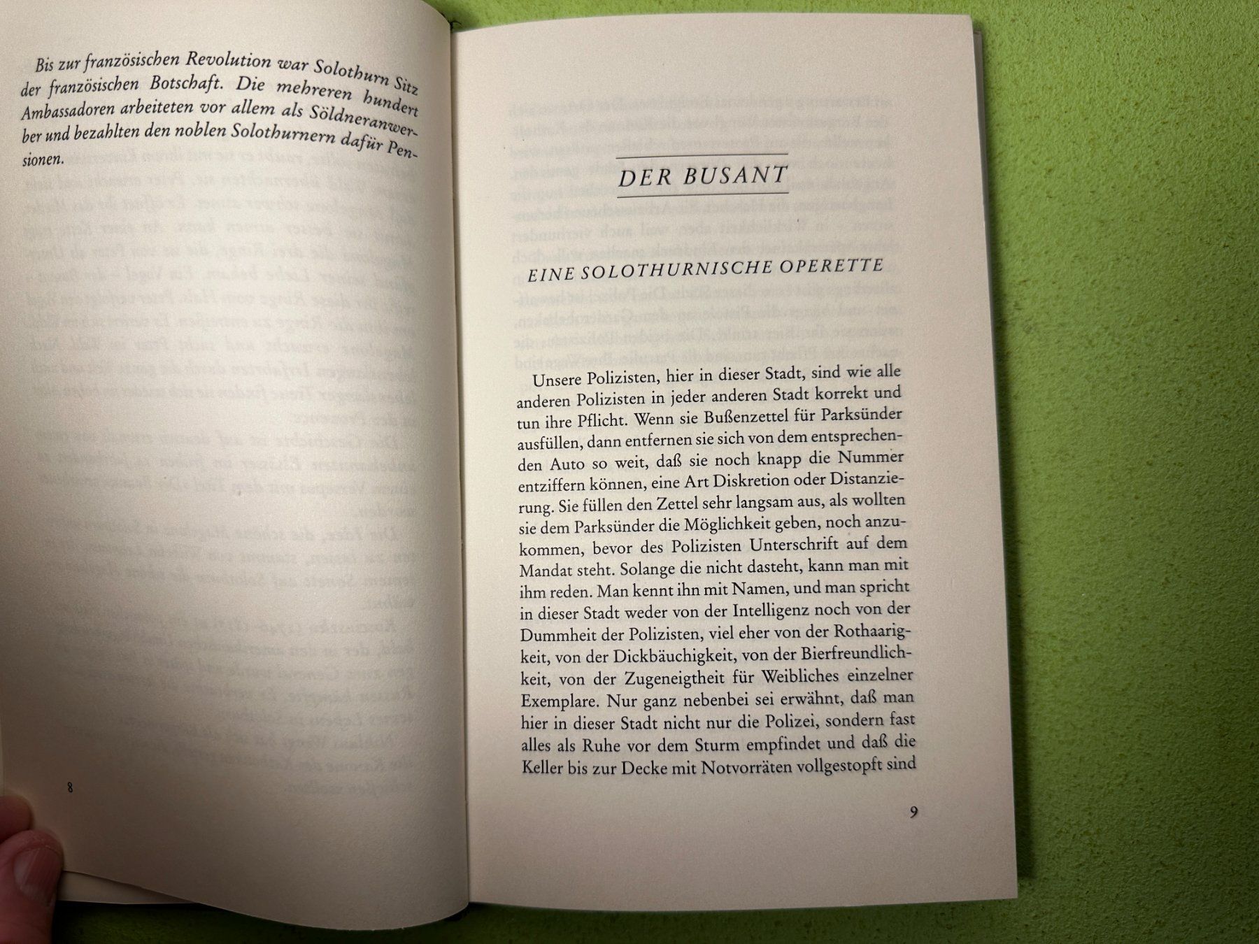 Libri: Peter Bichsel: Der Busant. – Usato da Zürich venduto da allp 4