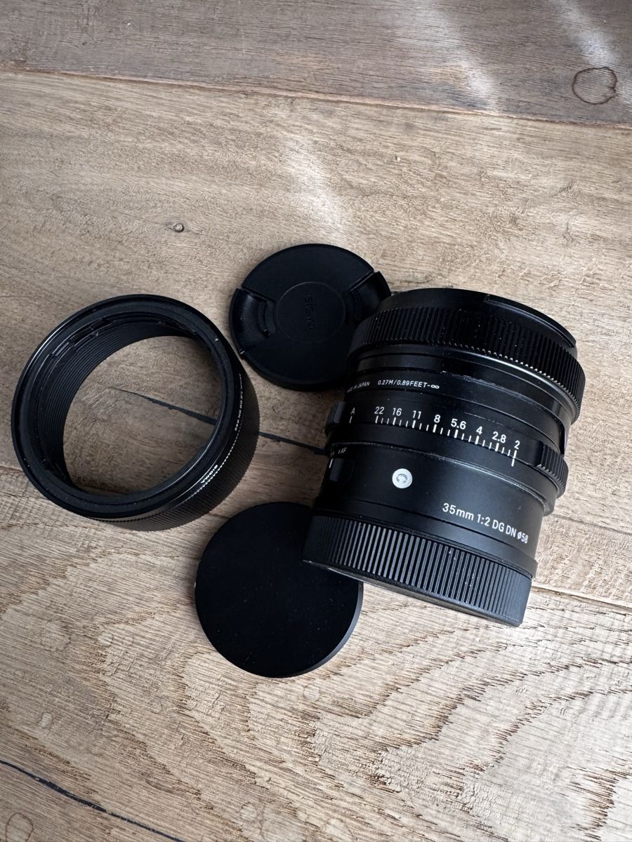 Sigma Obiettivi: Sigma 35mm 1:2 DG DN lens L-Mount – Usato da Hedingen venduto da greyhame