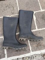 Gummistiefel schwarz Arbeitsstiefel gebraucht Grösse 42
