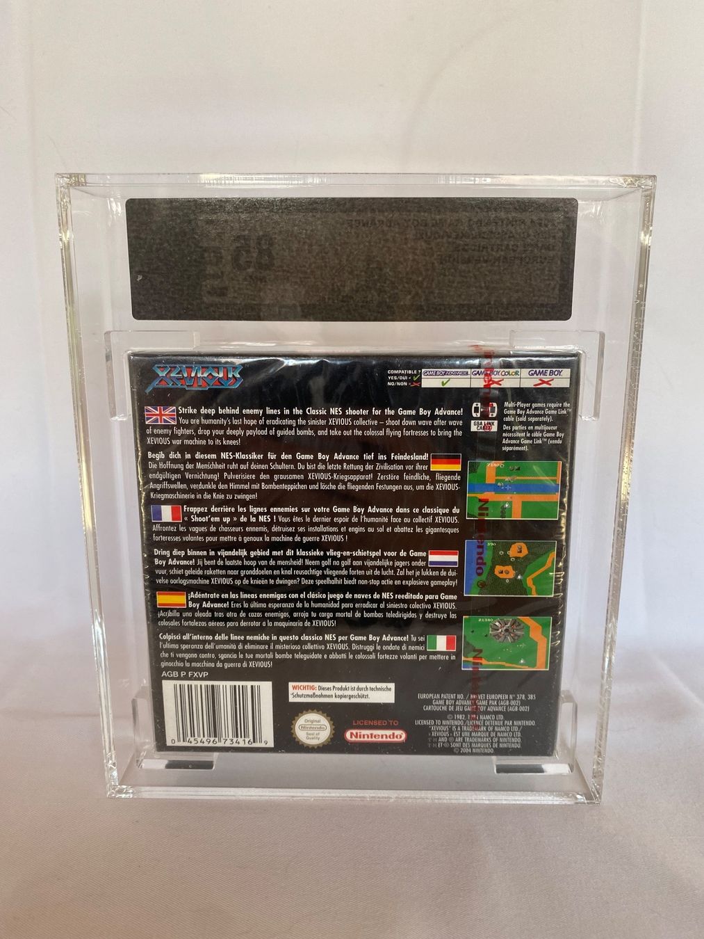 Nintendo Spiele: Gameboy Advance - XEVIOUS - NES CLASSICS - RGS 85 NM+ – Gebraucht aus Kerzers von ai1_52j5 1