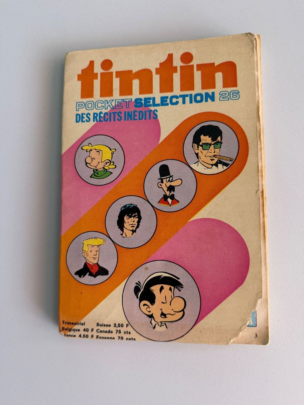 Fumetti: Tintin Pocket Selection 26 (1974) – Usato da Fribourg venduto da J334455