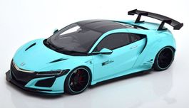 Honda NSX LB-Works Hybrid 2017 türkis / schwarz     1:18