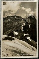 Ansichtskarte Blüemlisalp Clubhütte (Hohtürli) um 1930