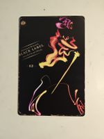Blechschild von Johnnie Walker Black Label. (nov401)