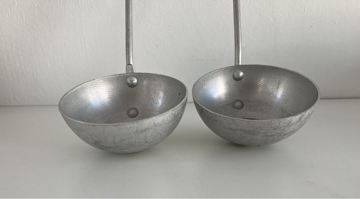 Tutte le decorazioni: 2 XXL Schöpfkellen aus Aluminium – Usato da Wetzikon ZH venduto da seli03 7