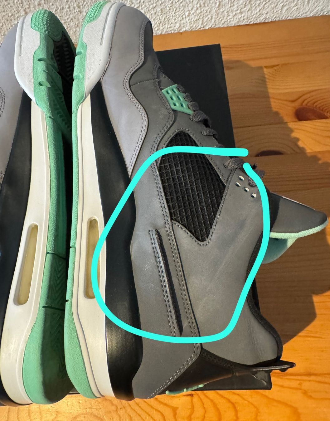 Jordan Herrenschuhe: Air Jordan 4 Retro Green Glow -2013 – Gebraucht aus Zürich von sell_my_stuff 9