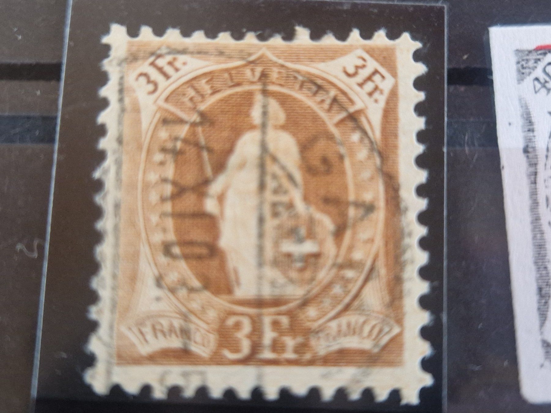 Tutti i francobolli: Stehende 100Bb, signiert, zwei Retouchen, ab 1.- – Usato da Burgdorf venduto da Glossy01 1