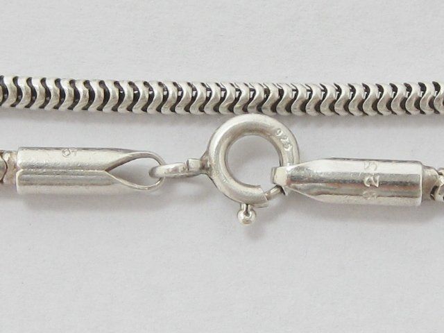 Catenine: Vintage Schlangenkette Kette Collier Silber 925 – Usato da Ermatingen venduto da Decovin 3