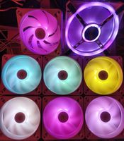Corsair Vent. Set 7x AR120(120mm)+1x QL140(140mm)+RGB Hub