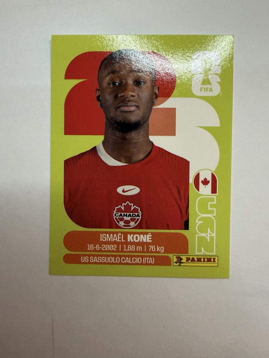 Panini Sammelbilder & Trading cards: Panini FIFA Ismael Koné, CAN 11 – Neu (gemäss Beschreibung) aus Benglen von Belen.abr