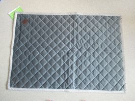 Kuschelige Hundedecke, Wendedecke 100X70CM GRAU FABRIKNEU