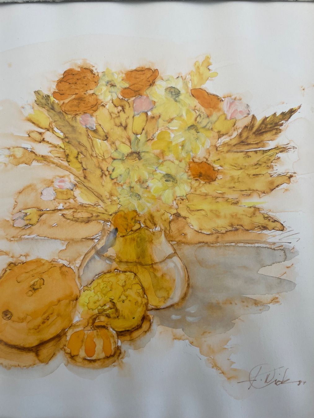 Dipinti: Walter Dick Aquarell- orginal! - Top – Usato da Fidaz venduto da KunstsammlerGR60 1