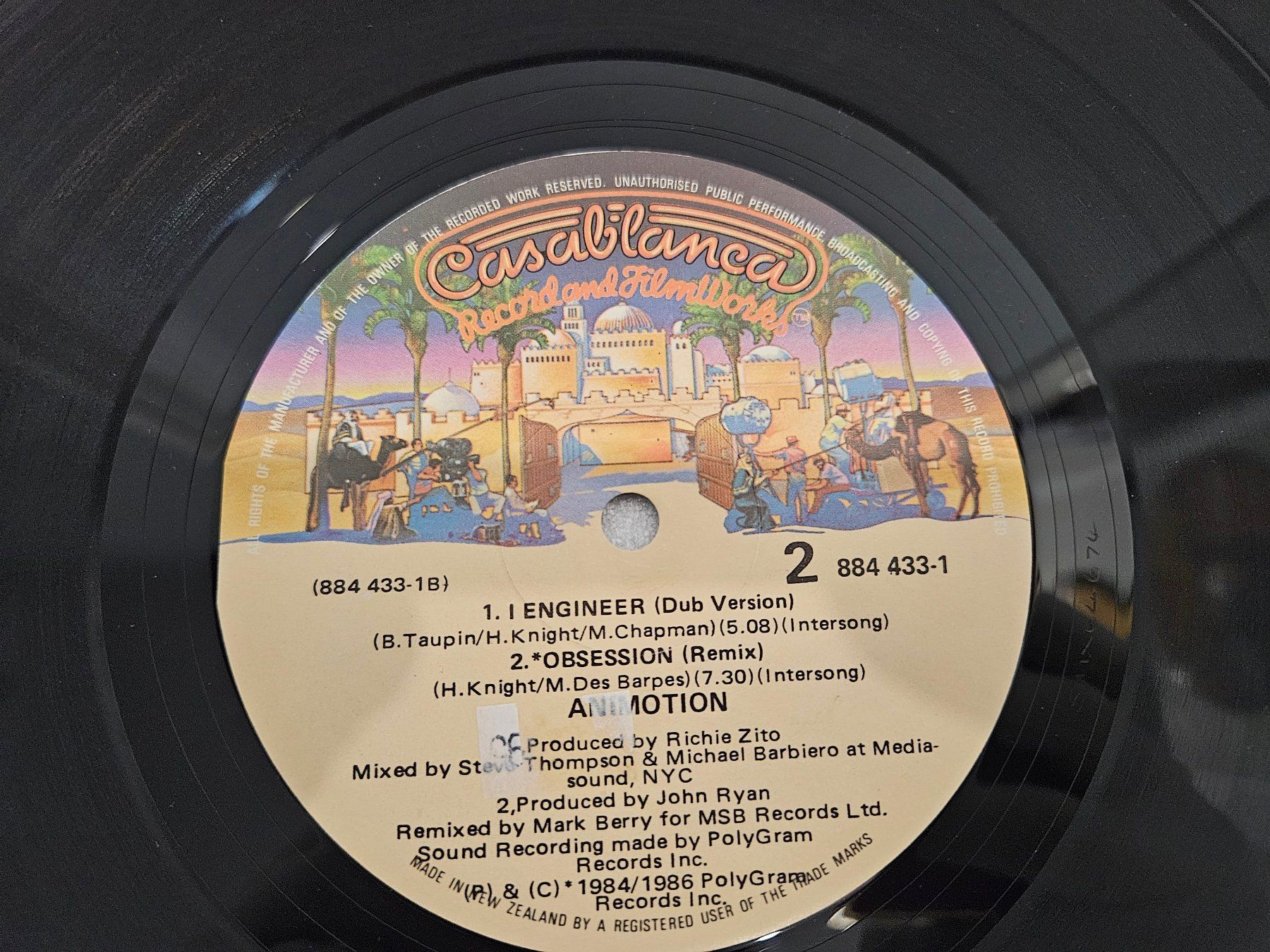 Dischi in vinile: Animotion – I Engineer (Maxi, Synth-pop) – Usato da Uster venduto da Vinyl-Leidenschaft 8