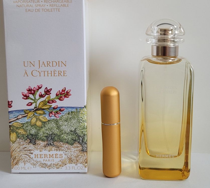 Parfum HERMÈS Un Jardin à Cythère EDT - Flacon Spray Rechargeable 50 Ml - Neuf Dans Sa Boîte